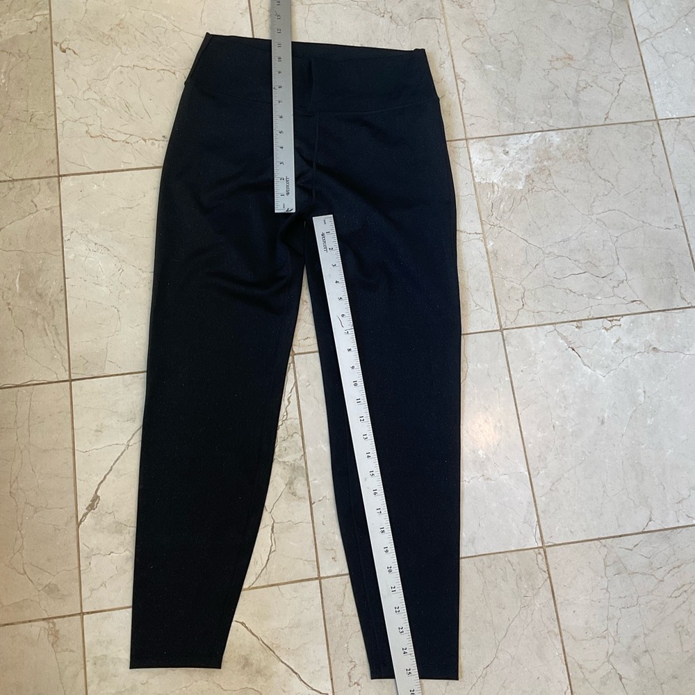Wear it to Heart Leggings, NWOT, Black with Metallic Flecks, Women’s Sz XL - Picture 9 of 9